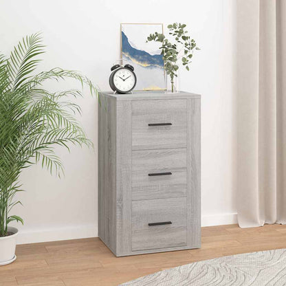 Sideboard Grau Sonoma 40x33x70 cm Holzwerkstoff