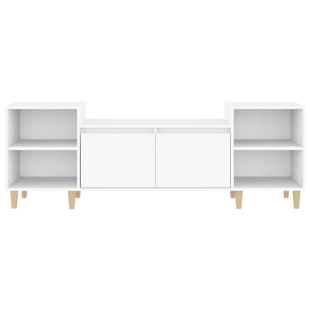 TV-Schrank Weiß 160x35x55 cm Holzwerkstoff
