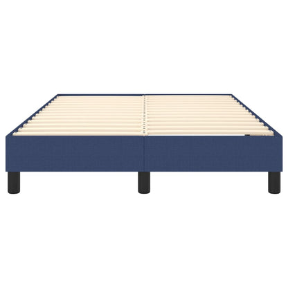 Boxspringbettgestell Blau 120x200 cm Stoff