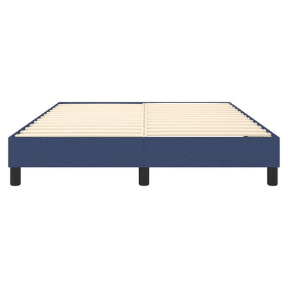 Boxspringbettgestell Blau 140x190 cm Stoff