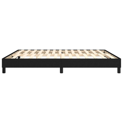 Boxspringbettgestell Schwarz 180x200 cm Stoff