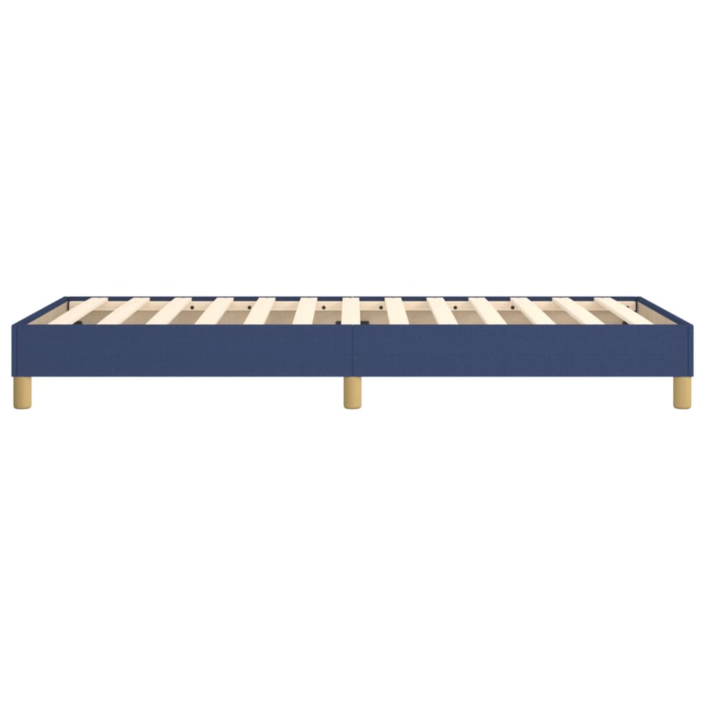 Boxspringbettgestell Blau 100x200 cm Stoff