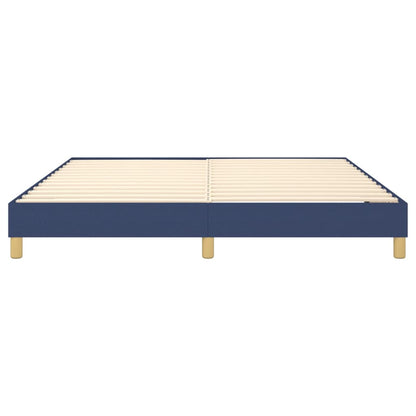 Boxspringbettgestell Blau 180x200 cm Stoff