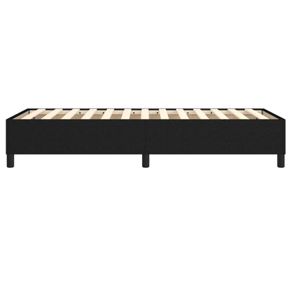 Boxspringbettgestell Schwarz 80x200 cm Stoff