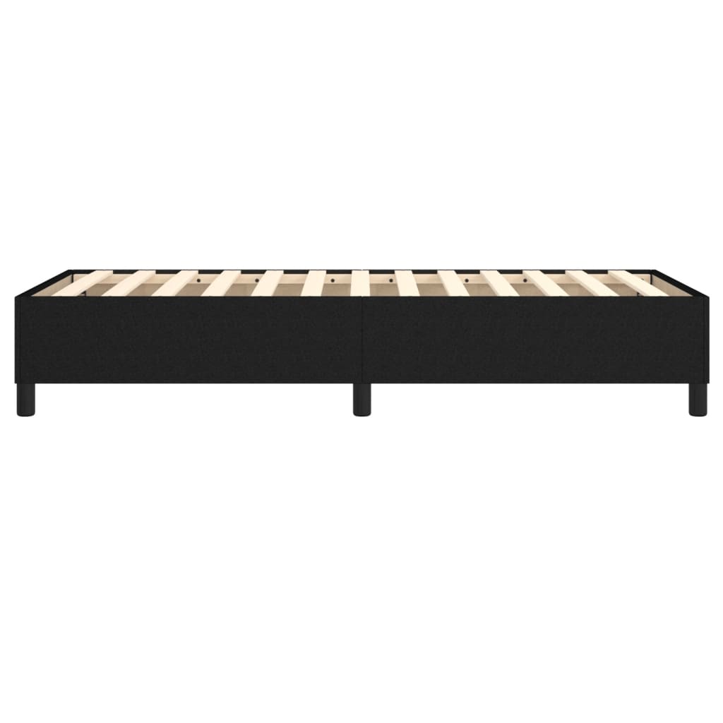 Boxspringbettgestell Schwarz 90x190 cm Stoff