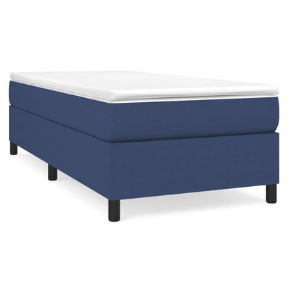 Boxspringbettgestell Blau 90x190 cm Stoff