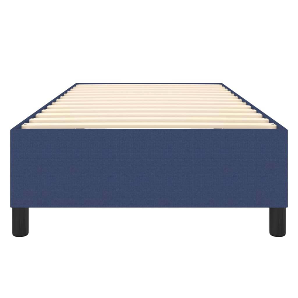 Boxspringbettgestell Blau 90x190 cm Stoff