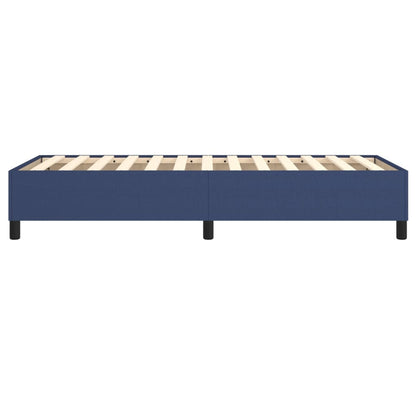 Boxspringbettgestell Blau 90x190 cm Stoff