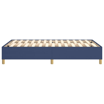 Boxspringbettgestell Blau 120x200 cm Stoff
