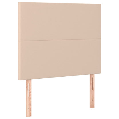 Kopfteil Cappuccino 90x5x118/128 cm Kunstleder