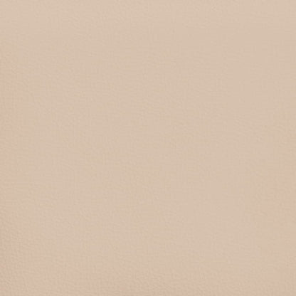 Kopfteil Cappuccino 200x5x118/128 cm Kunstleder