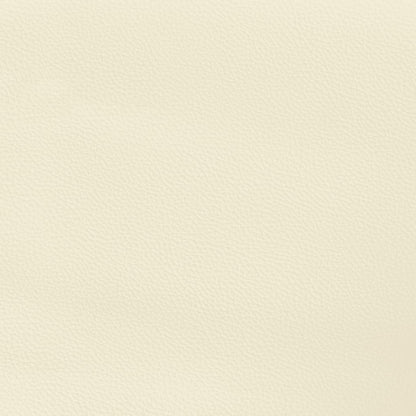 Kopfteil mit Ohren Creme 183x23x78/88 cm Kunstleder