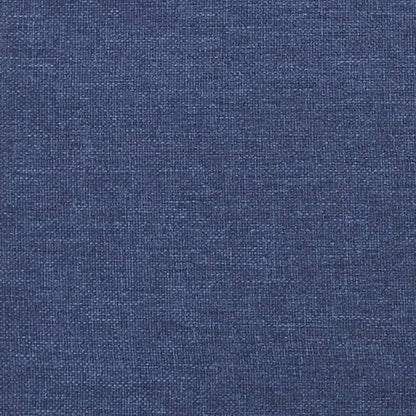 Kopfteil mit Ohren Blau 183x16x78/88 cm Stoff