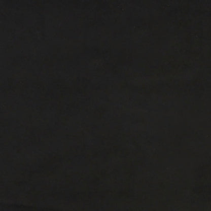 Bettgestell ohne Matratze Schwarz 100x200 cm Samt