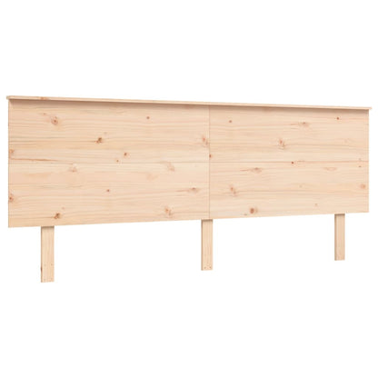 Seniorenbett mit Kopfteil Super Kingsize Massivholz