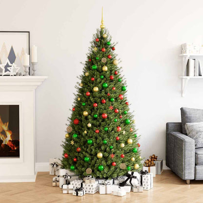 112-tlg. Weihnachtskugel-Set Rot Grün Golden Polystyrol