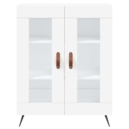 Highboard Weiß 69,5x34x180 cm Holzwerkstoff