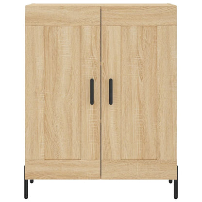 Highboard Sonoma-Eiche 69,5x34x180 cm Holzwerkstoff