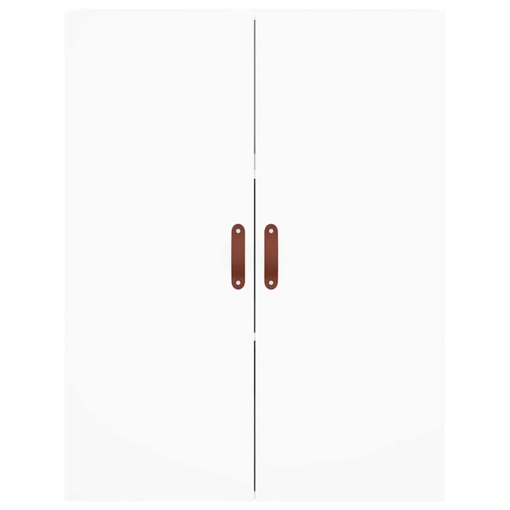 Highboard Weiß 69,5x34x180 cm Holzwerkstoff