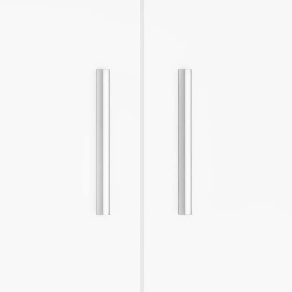 Aquariumständer Weiß 81x36x73 cm Holzwerkstoff