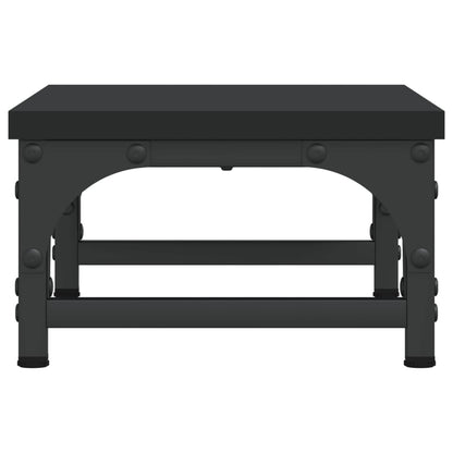 Monitorständer Schwarz 37x23x14 cm Holzwerkstoff