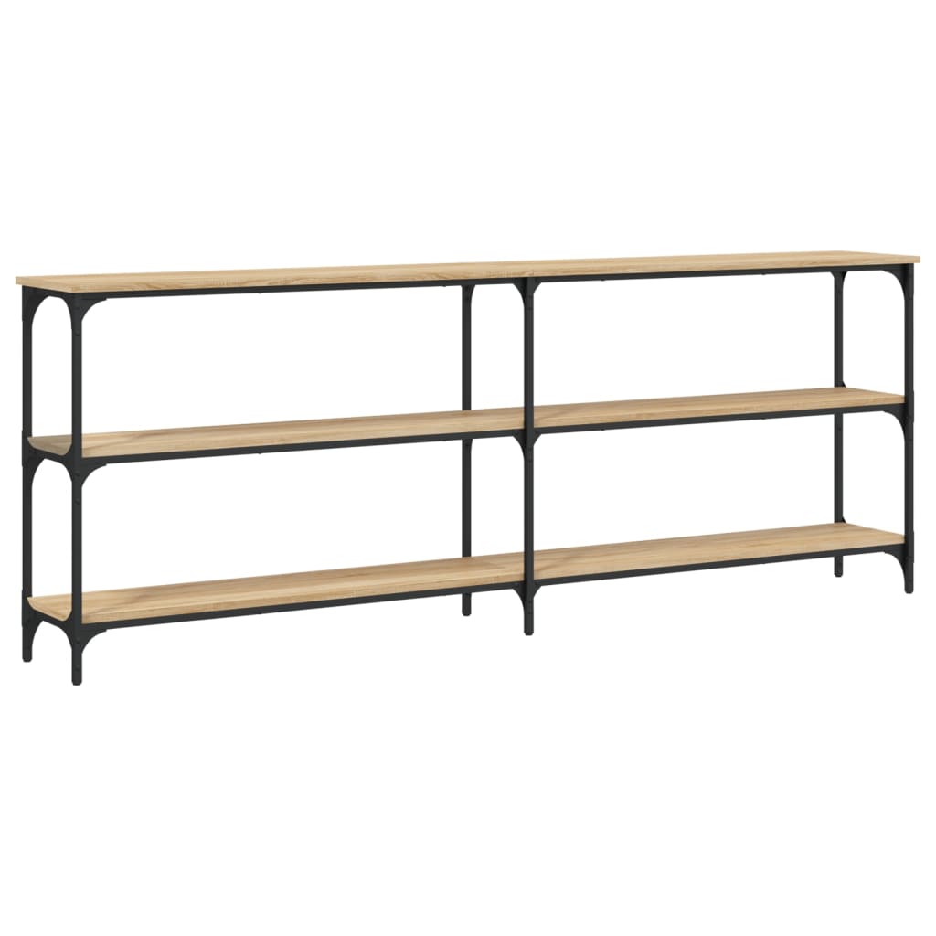 Konsolentisch Sonoma-Eiche 200 x 29 x 75 cm Holzwerkstoff