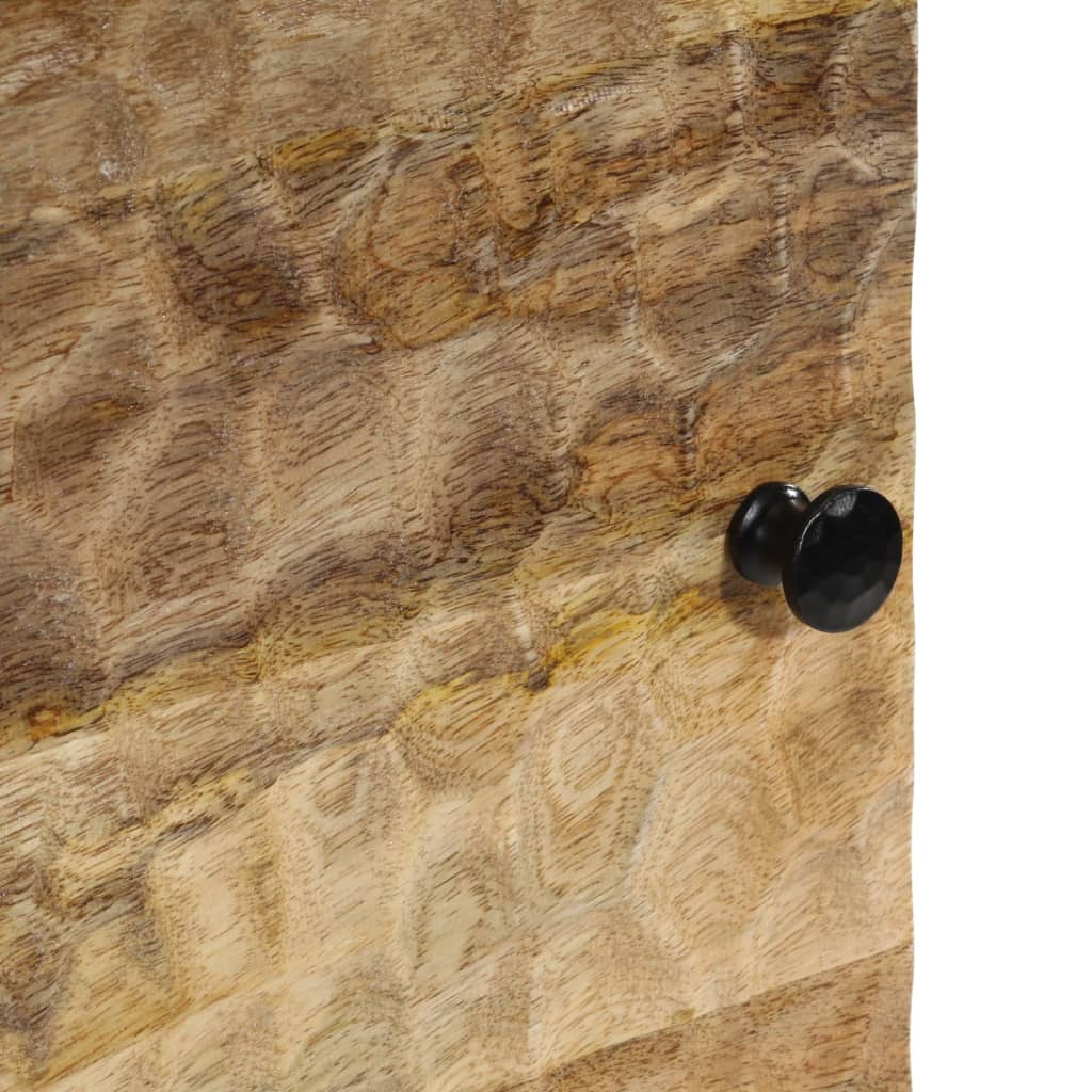 Highboard 40x33x110 cm Massivholz Mango