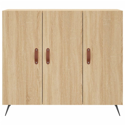 Sideboard Sonoma-Eiche 90x34x80 cm Holzwerkstoff