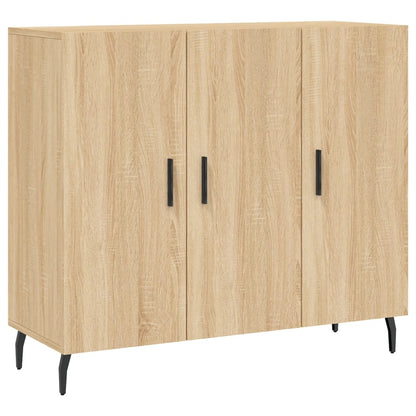 Sideboard Sonoma-Eiche 90x34x80 cm Holzwerkstoff
