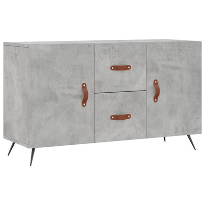 Sideboard Betongrau 100x36x60 cm Holzwerkstoff