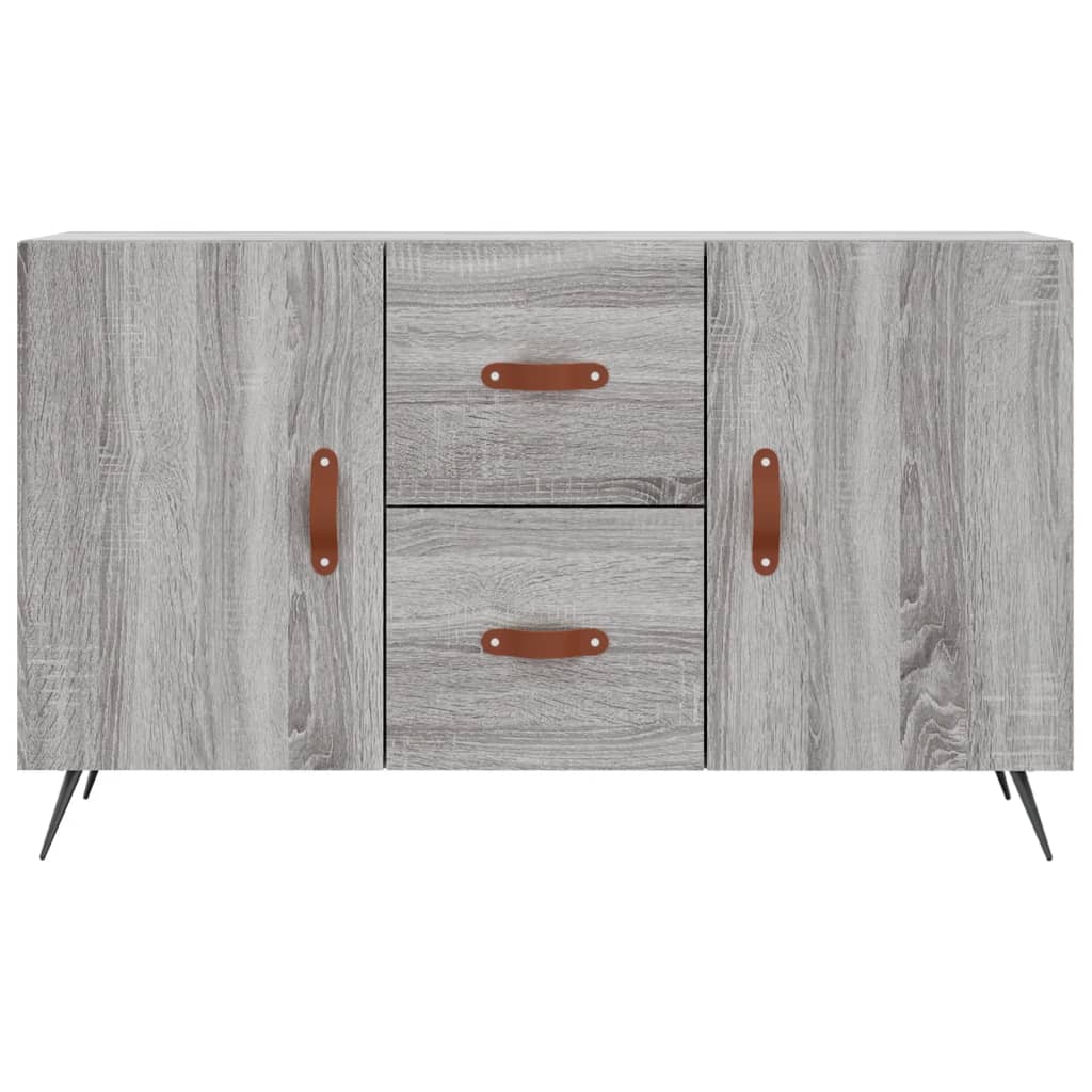 Sideboard Grau Sonoma 100x36x60 cm Holzwerkstoff
