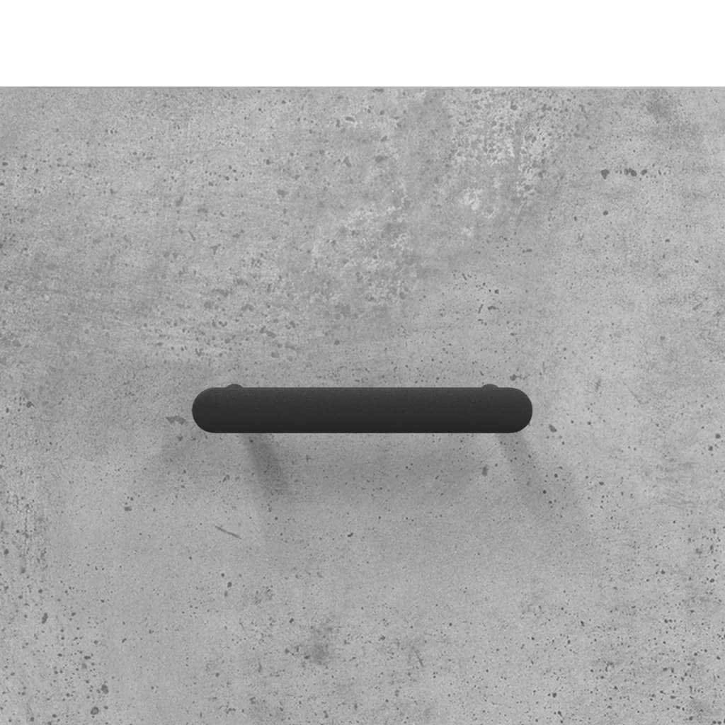 Sideboard Betongrau 100x36x60 cm Holzwerkstoff