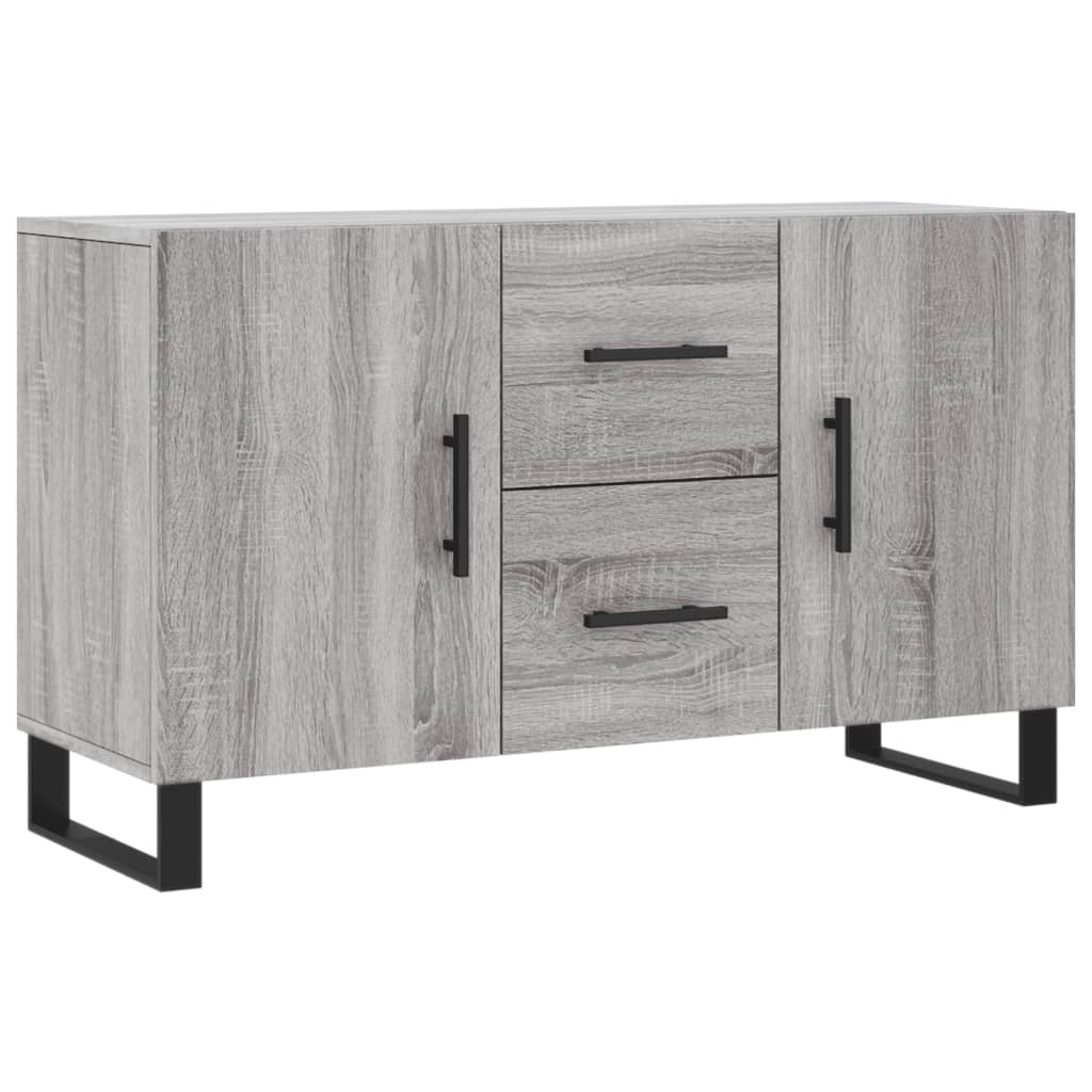 Sideboard Grau Sonoma 100x36x60 cm Holzwerkstoff