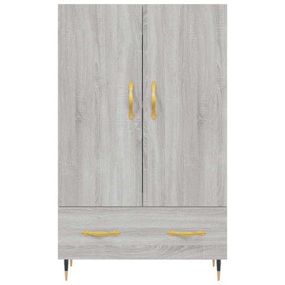 Highboard Grau Sonoma 69,5x31x115 cm Holzwerkstoff