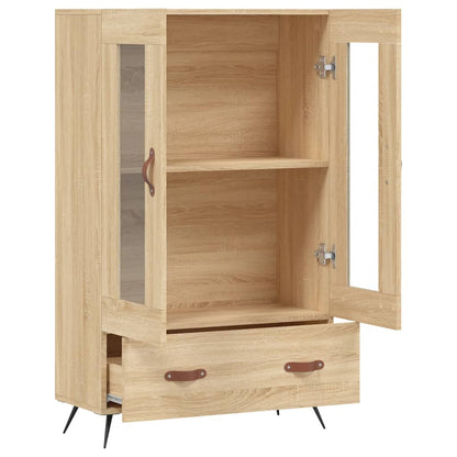 Highboard Sonoma-Eiche 69,5x31x115 cm Holzwerkstoff