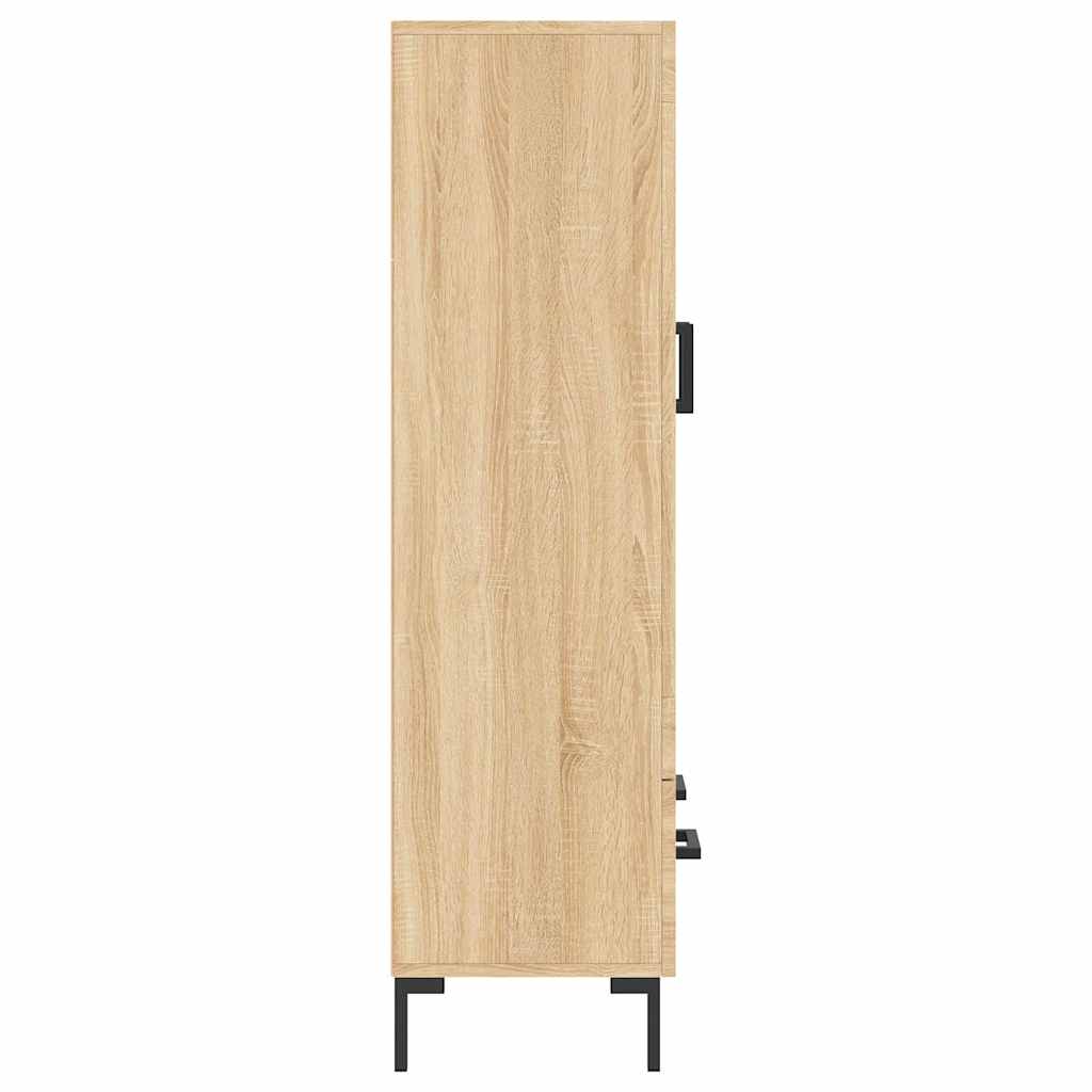 Highboard Sonoma-Eiche 69,5x31x115 cm Holzwerkstoff