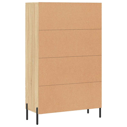 Highboard Sonoma-Eiche 69,5x31x115 cm Holzwerkstoff