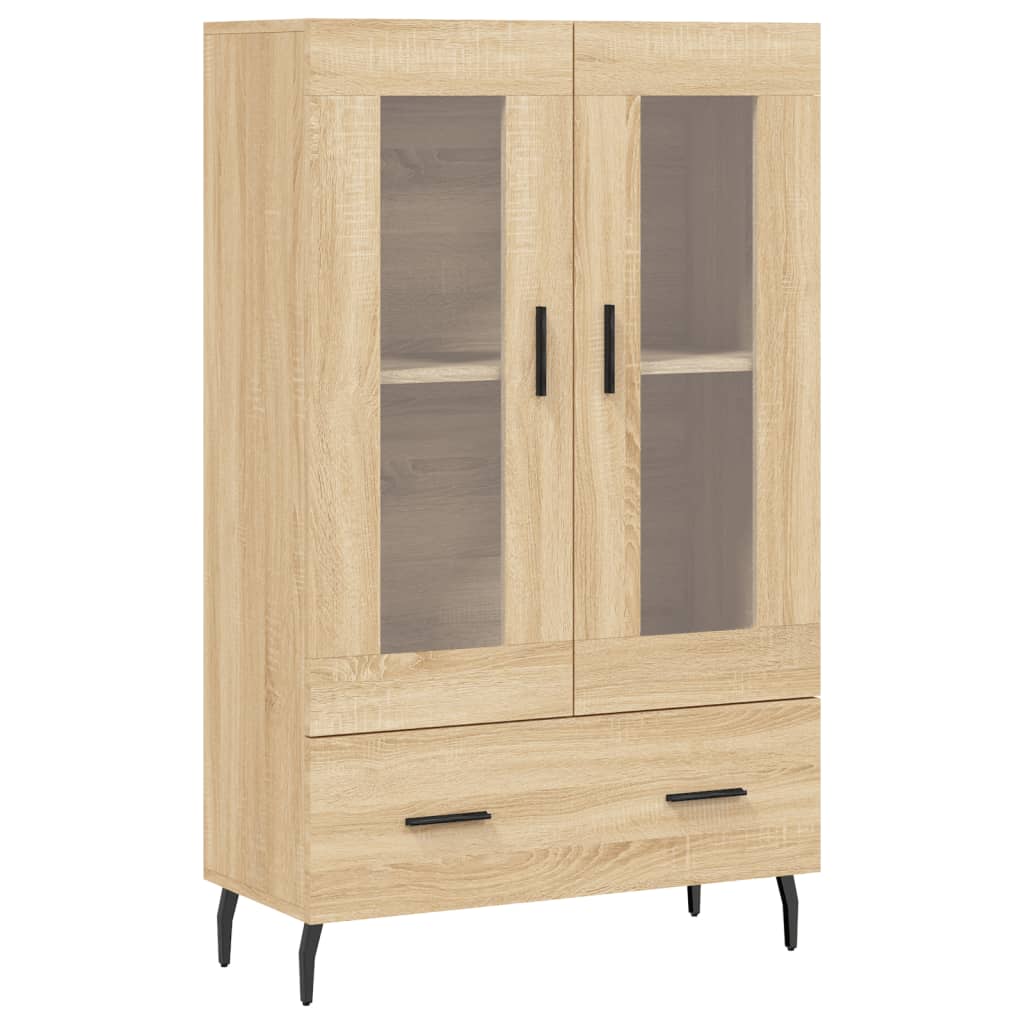 Highboard Sonoma-Eiche 69,5x31x115 cm Holzwerkstoff