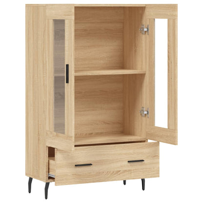Highboard Sonoma-Eiche 69,5x31x115 cm Holzwerkstoff