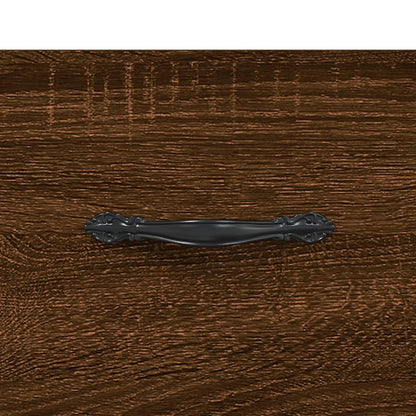 Couchtisch Braun Eichen-Optik 50x50x40 cm Holzwerkstoff