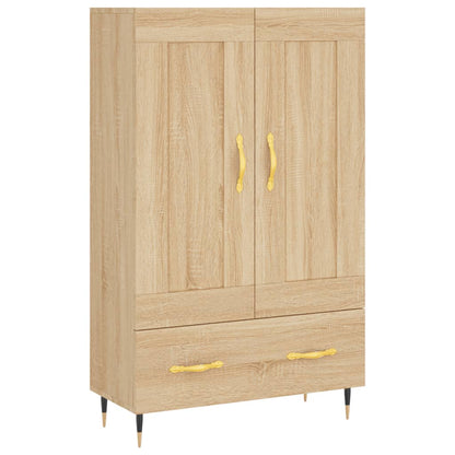 Highboard Sonoma-Eiche 69,5x31x115 cm Holzwerkstoff