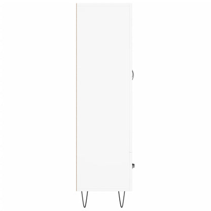 Highboard Weiß 69,5x31x115 cm Holzwerkstoff