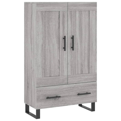 Highboard Grau Sonoma 69,5x31x115 cm Holzwerkstoff