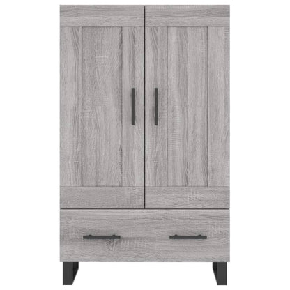 Highboard Grau Sonoma 69,5x31x115 cm Holzwerkstoff