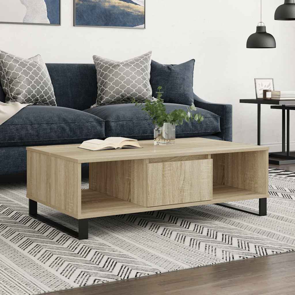 Couchtisch Sonoma-Eiche 104x60x35 cm Holzwerkstoff