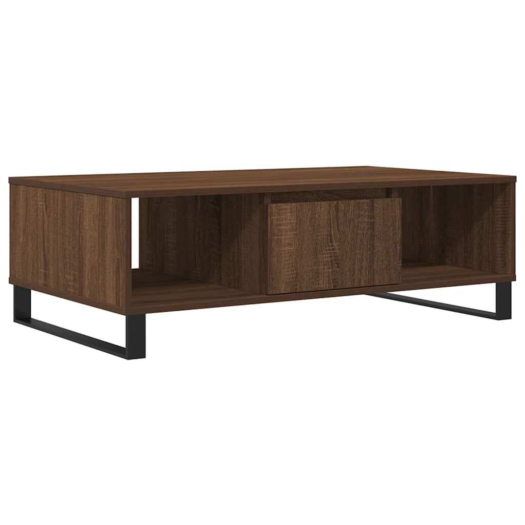 Couchtisch Braun Eichen-Optik 104x60x35 cm Holzwerkstoff