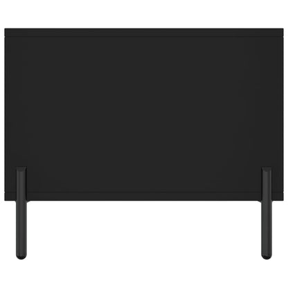 Couchtisch Schwarz 90x50x40 cm Holzwerkstoff