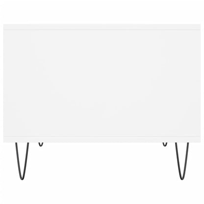 Couchtisch Weiß 60x50x40 cm Holzwerkstoff