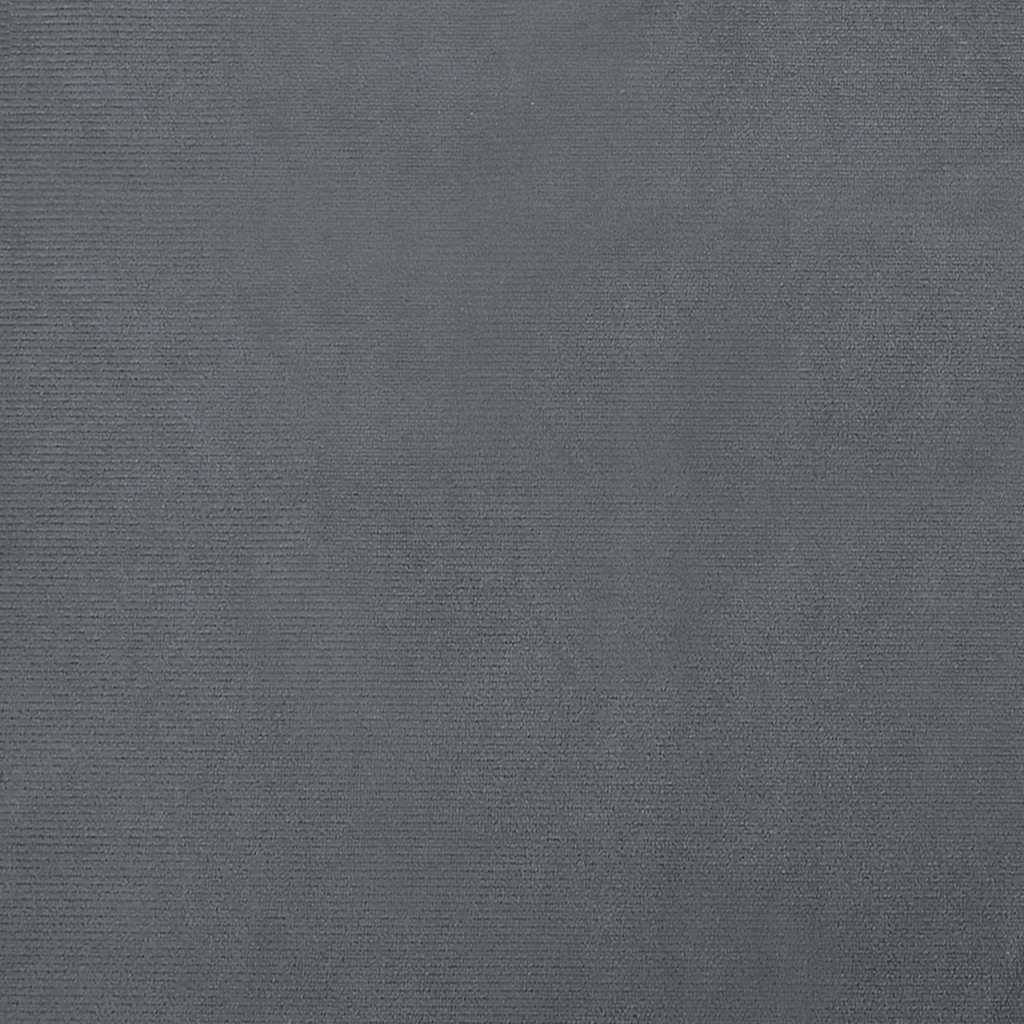 Kindersofa Dunkelgrau 70x45x26 cm Samt