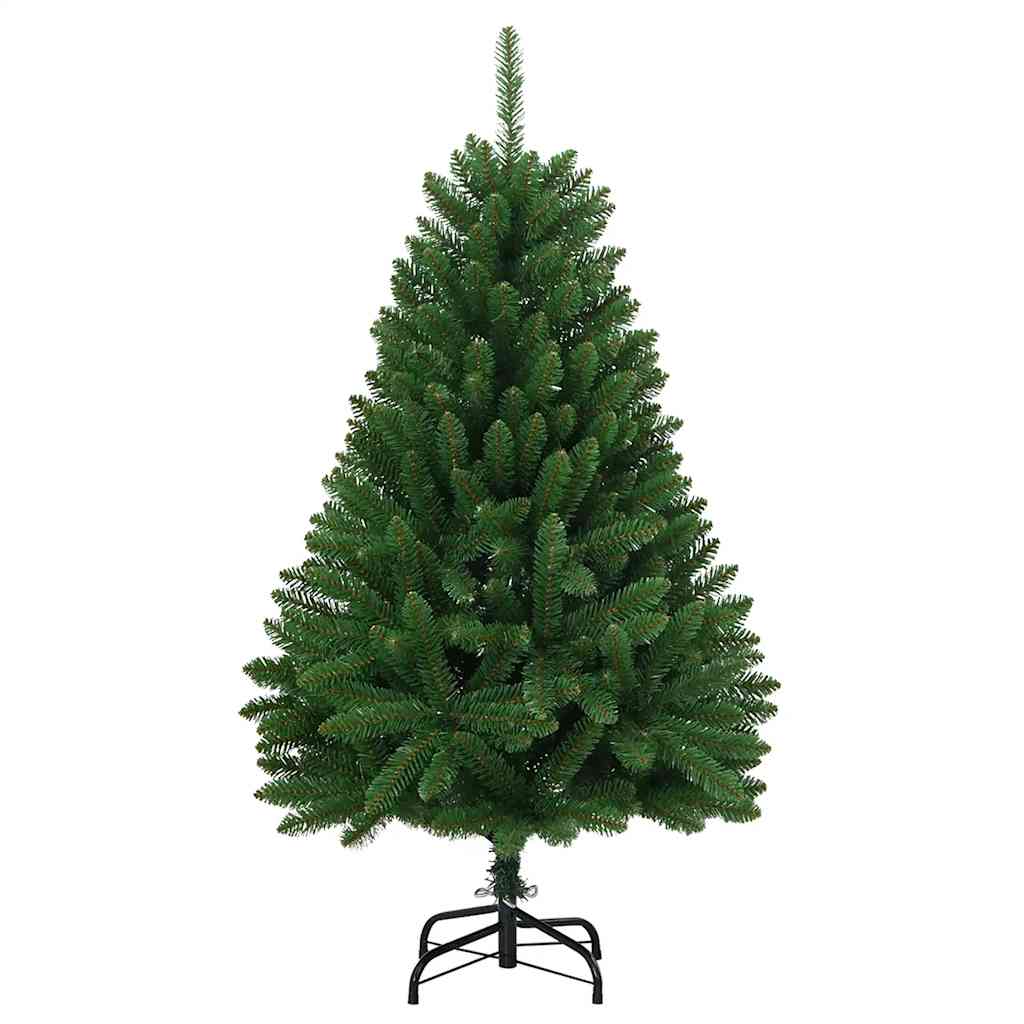 Künstlicher Weihnachtsbaum Klappbar mit Ständer Grün 120 cm